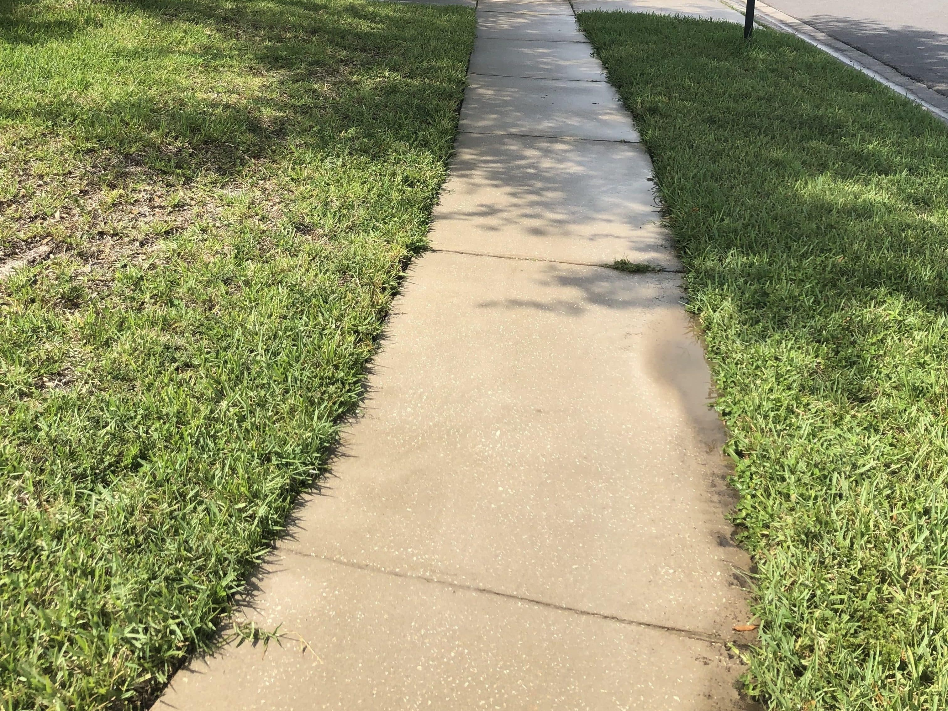 Concrete Cleaning - After