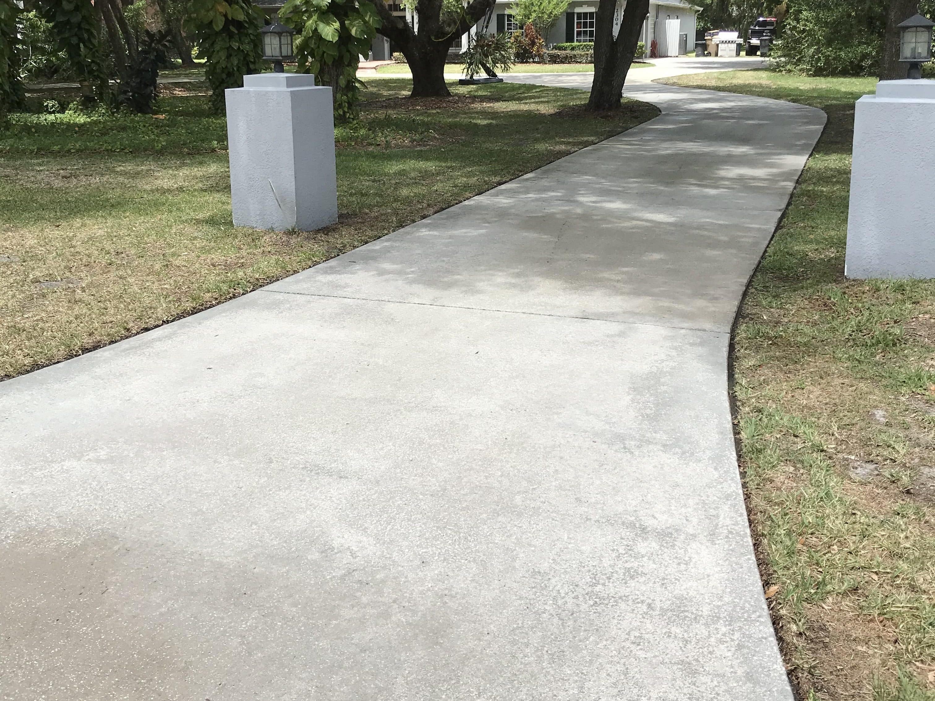 Concrete Cleaning - After
