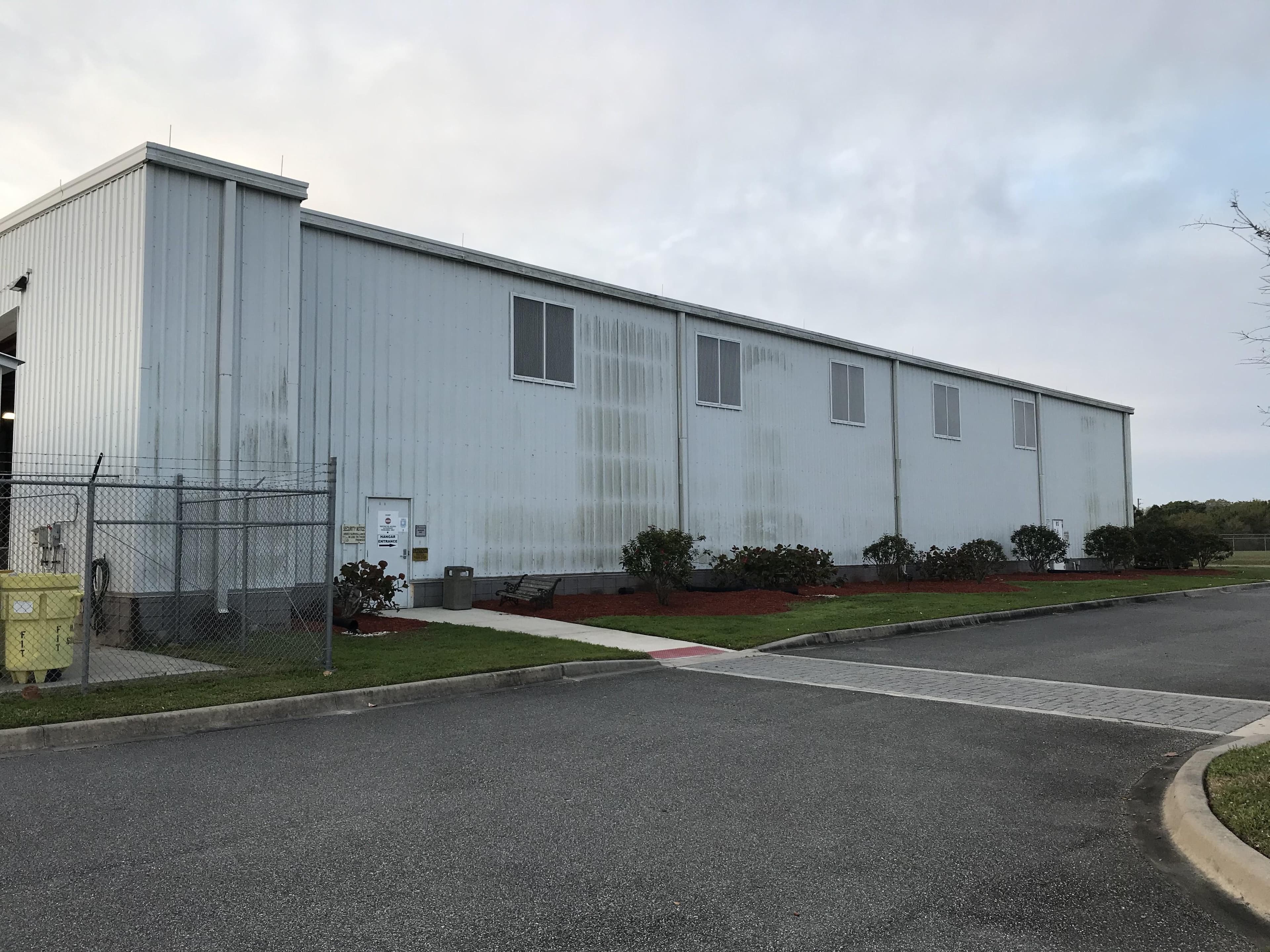 Commercial Building Cleaning - Before