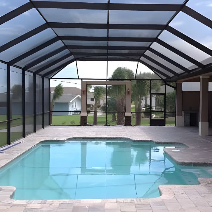 Pool Cage Cleaning