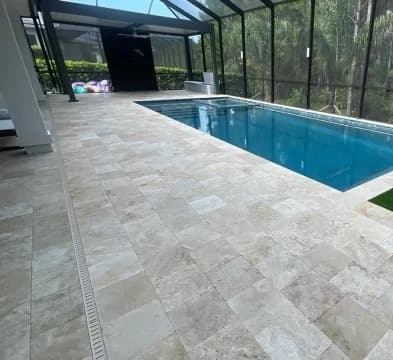 Pool Deck Cleaning