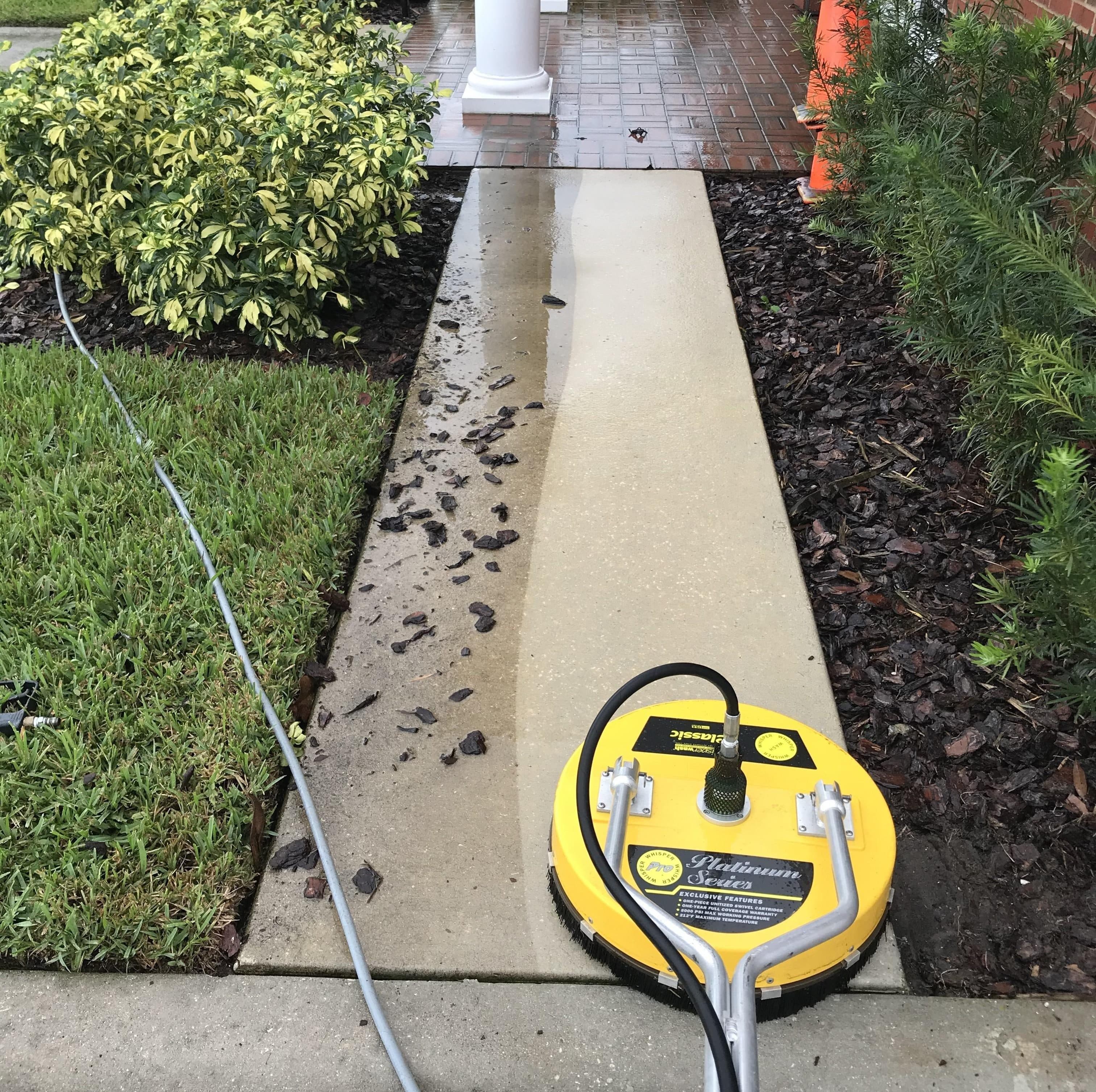 Concrete Surface Pressure Cleaning