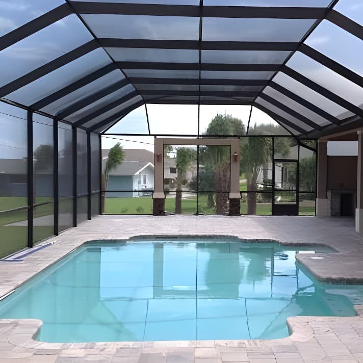 Pool Cage Cleaning